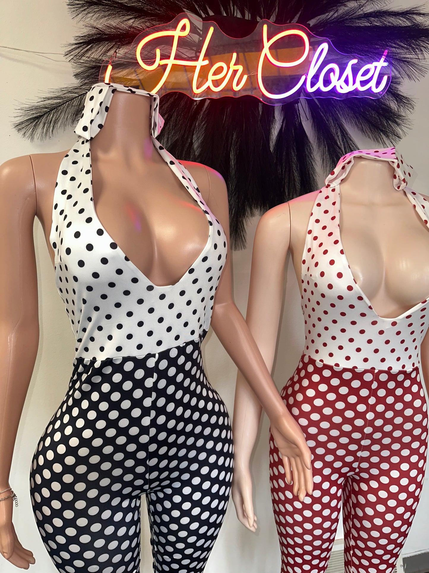 Polka Dot Babe Jumpsuit