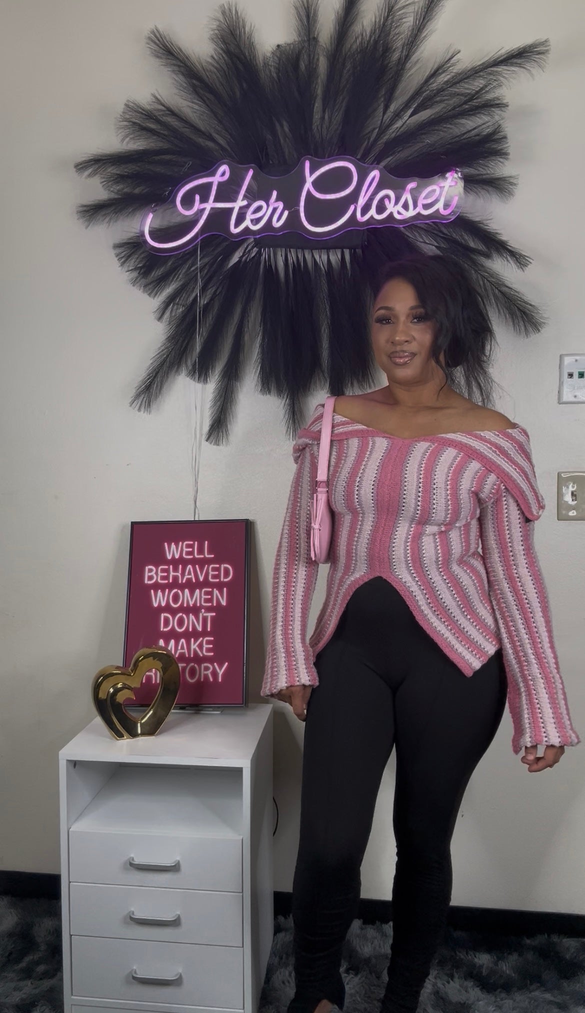 Shades Of Pink Sweater