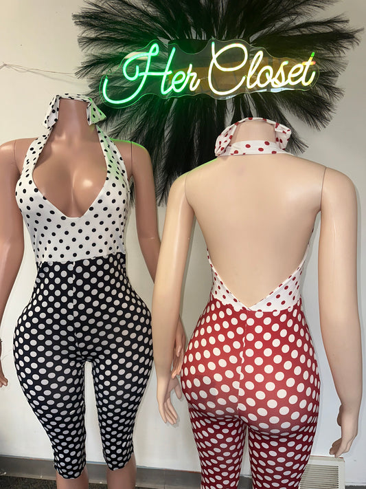 Polka Dot Babe Jumpsuit