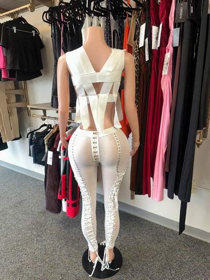 The Baddie Lace-Up Pants
