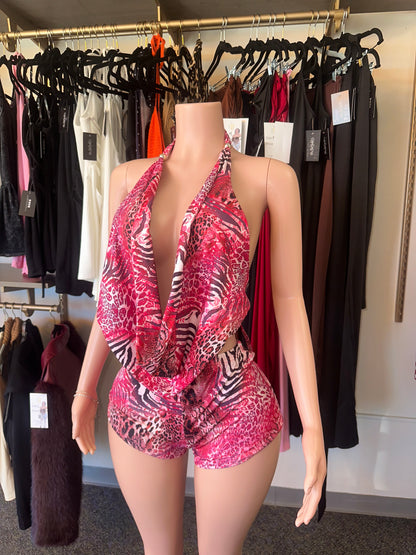 Pink Paradise Short Set