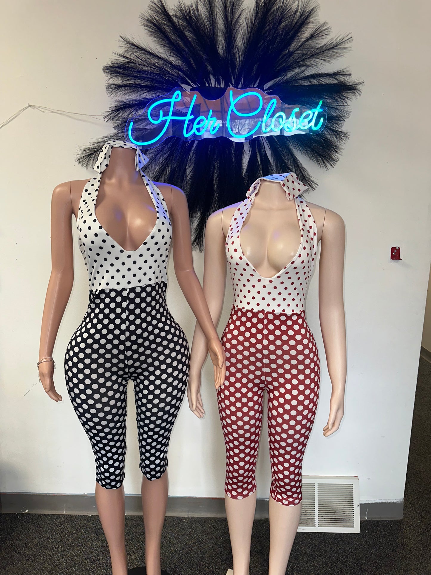 Polka Dot Babe Jumpsuit