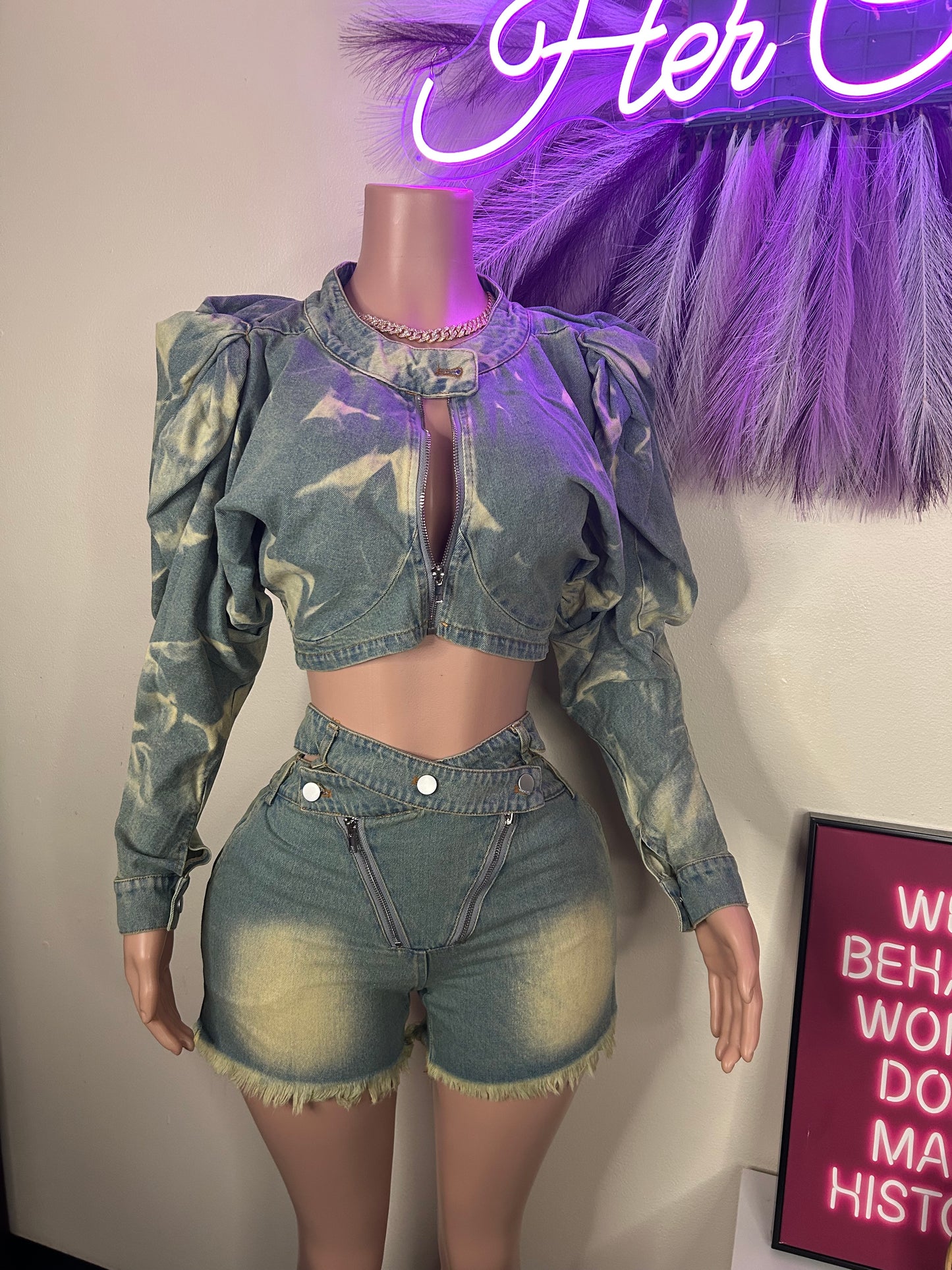 Raw Attitude Denim Set