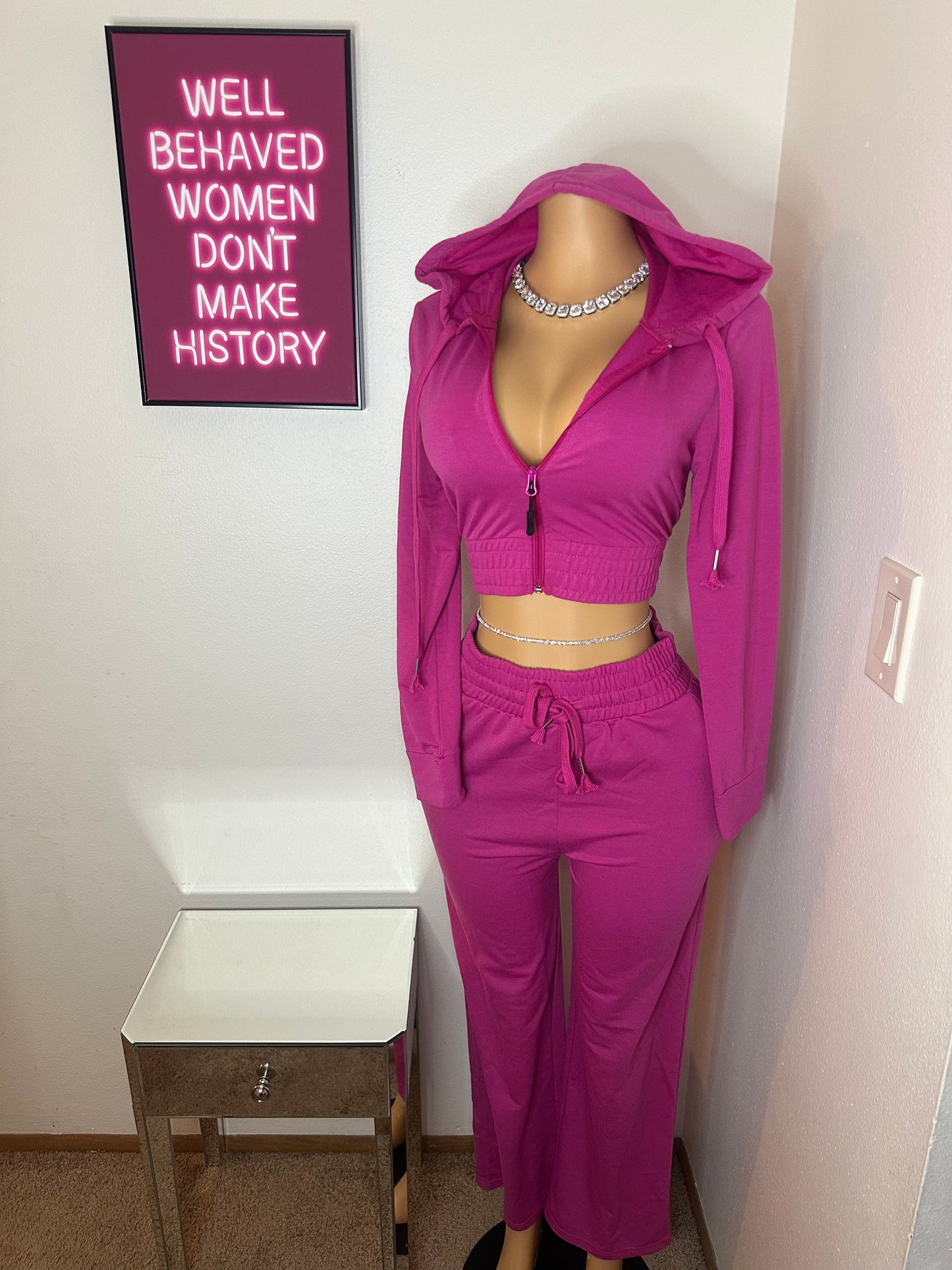 Feeling Pink Jogger Set